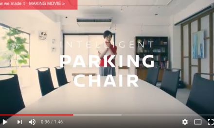 Zelfrijdende bureaustoelen van Nissan, de parking chair