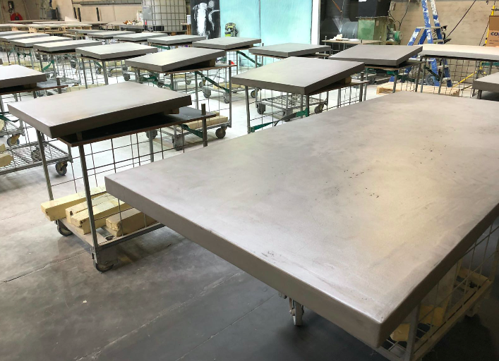 Betonlook voor kasten en tafels