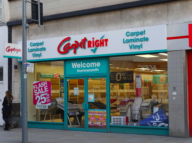 Carpetright sluit 92 winkels op thuismarkt