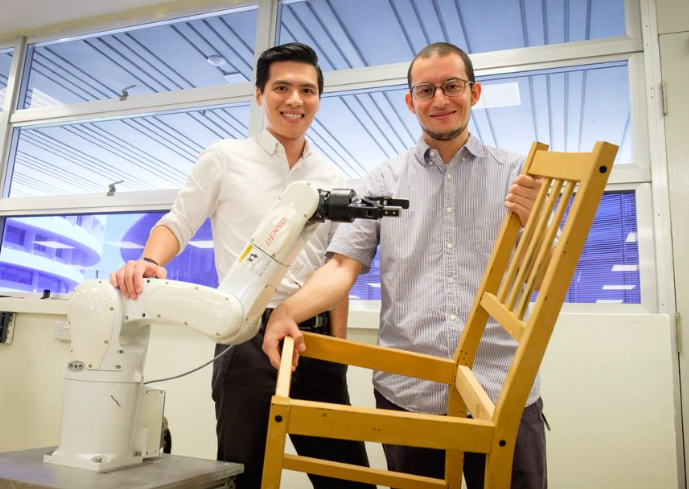 Nooit meer zelf een stoel in elkaar zetten dankzij robots (met video)