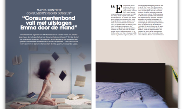 Matrassentest Consumentenbond dubieus?