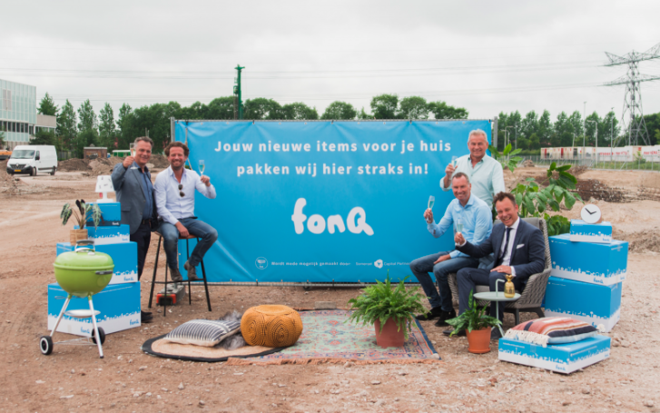 fonQ start bouw nieuw distributiecentrum in Utrecht