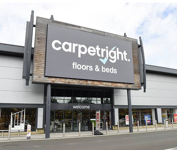 Carpetright vervangt leiding voor Nederland