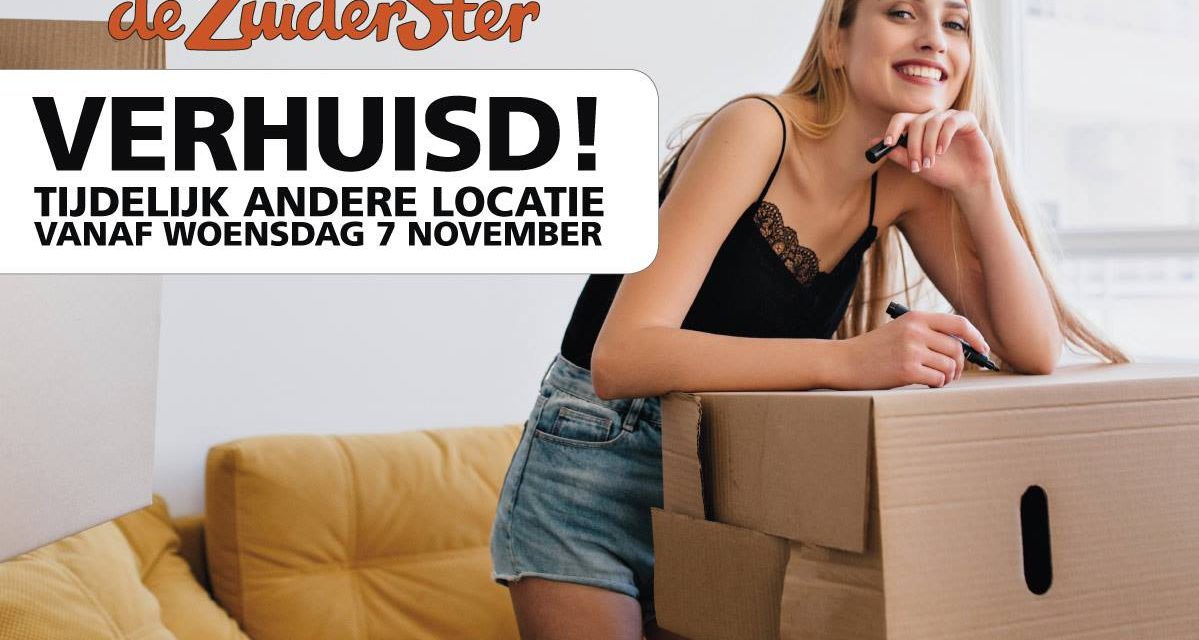 De ZuiderSter moest ontruimen en heeft een nieuw, tijdelijk onderkomen in Capelle a/d IJssel