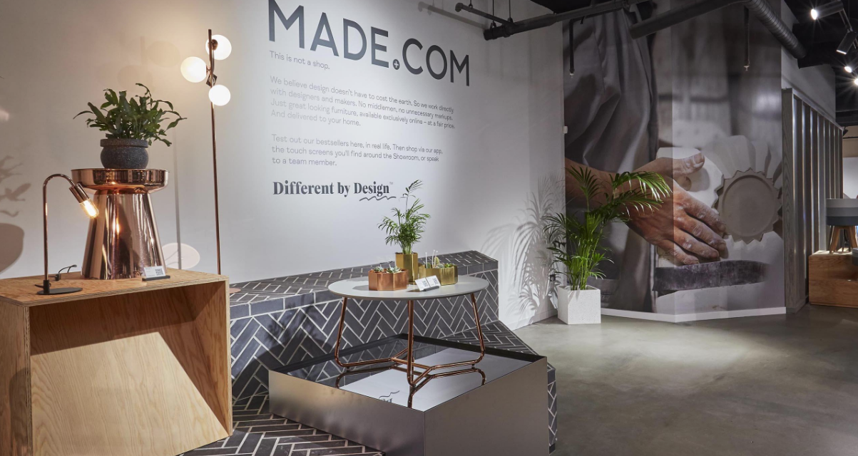 Gratis artikel: ‘Scoren met fysieke showrooms’ Interior Business Magazine bezocht Made.com in Londen