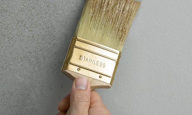 Glitterverf van Graham & Brown