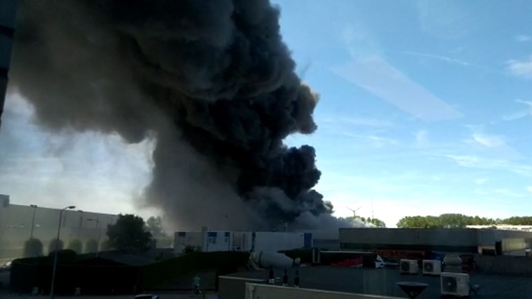Brand bij Cartel Living in Culemborg