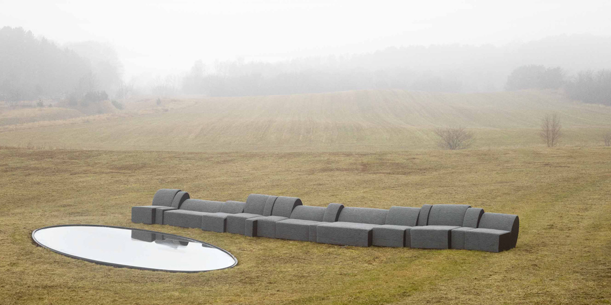 Kvadrat en Olafur Eliasson: Fog Couch