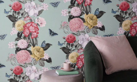 Bloomsbury Neo-Mint is het behang van 2020 voor Graham & Brown