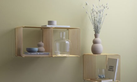 Montana: Panton Wire kastje in matgoud