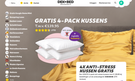 Niels Verwij knalt met Dekbed Discounter door 100 miljoen omzet