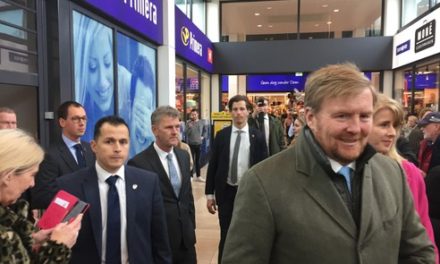 Vorstelijk bezoek aan Beverwijk