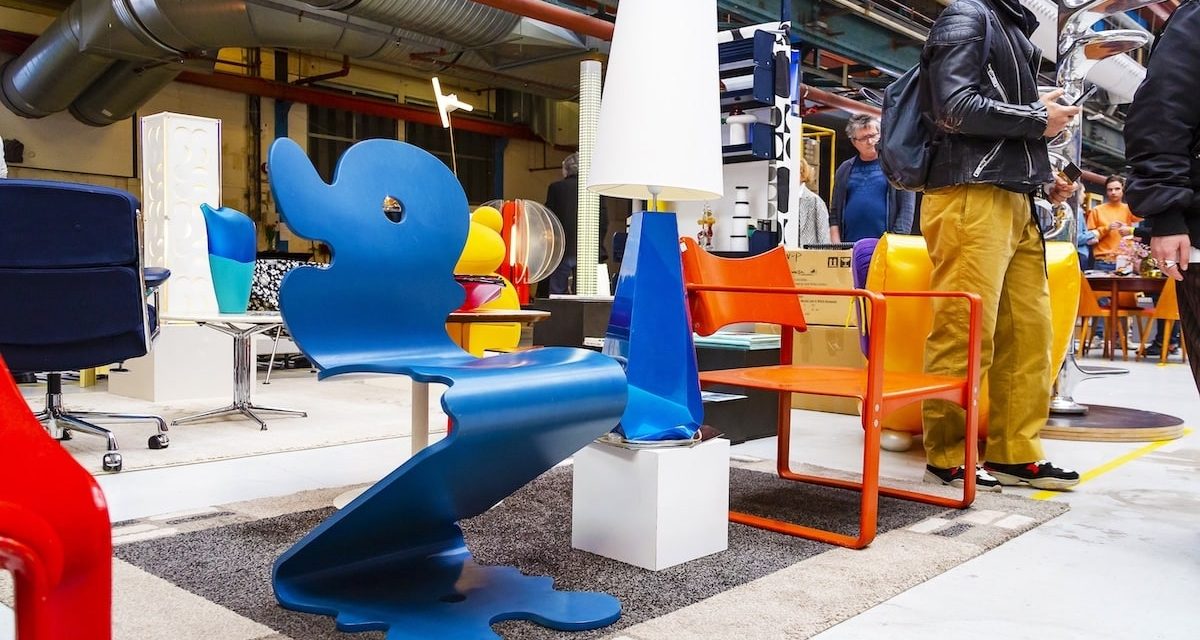 De euforie van vintage tijdens Design Icons