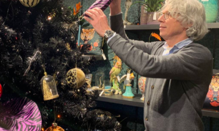 Bij Diederik Kersten nog even geen slingers aan de wand