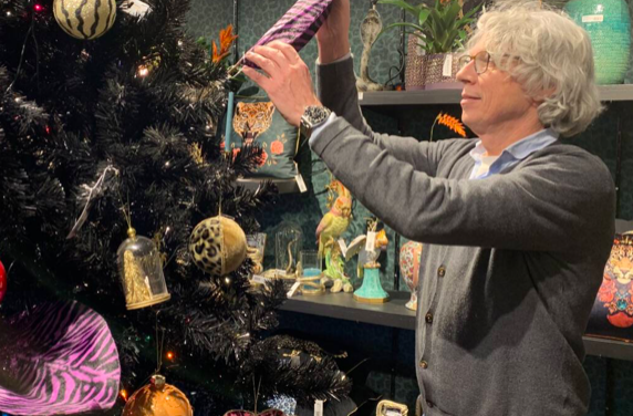 Bij Diederik Kersten nog even geen slingers aan de wand