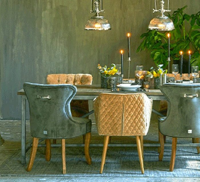 Na het eten stoel en tafel mee naar huis
