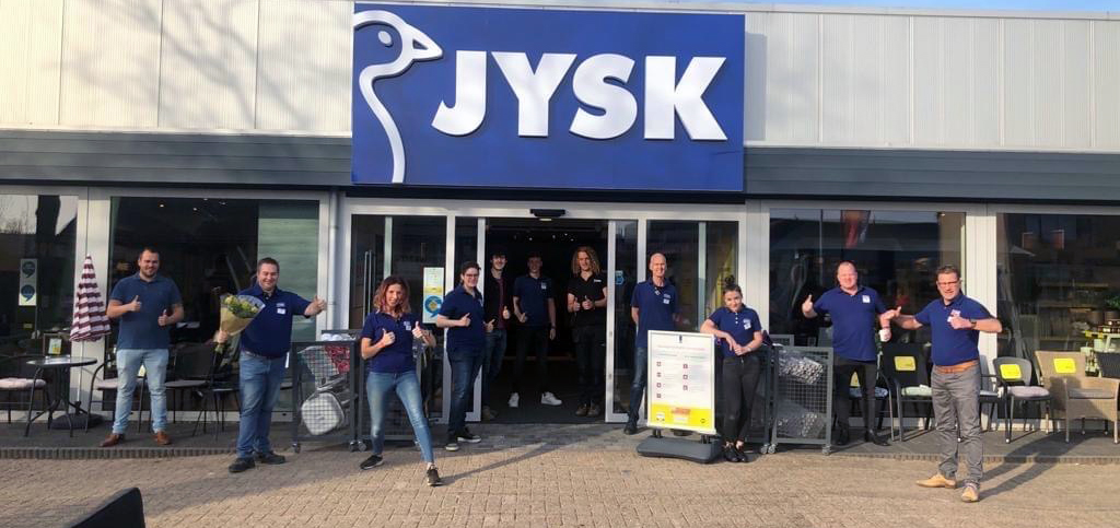 JYSK opent 100e winkel in Nederland