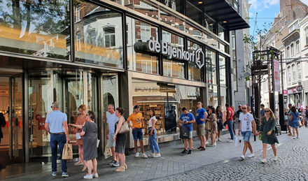 Locatus: passanten winkelstraten nog niet op pre-corona niveau