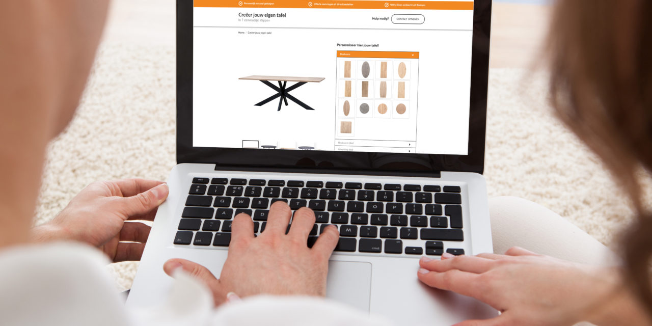 Van der Drift Meubelen komt met een tafelconfigurator