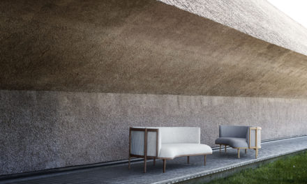 Nieuwe asymmetrische bank van Carl Hansen