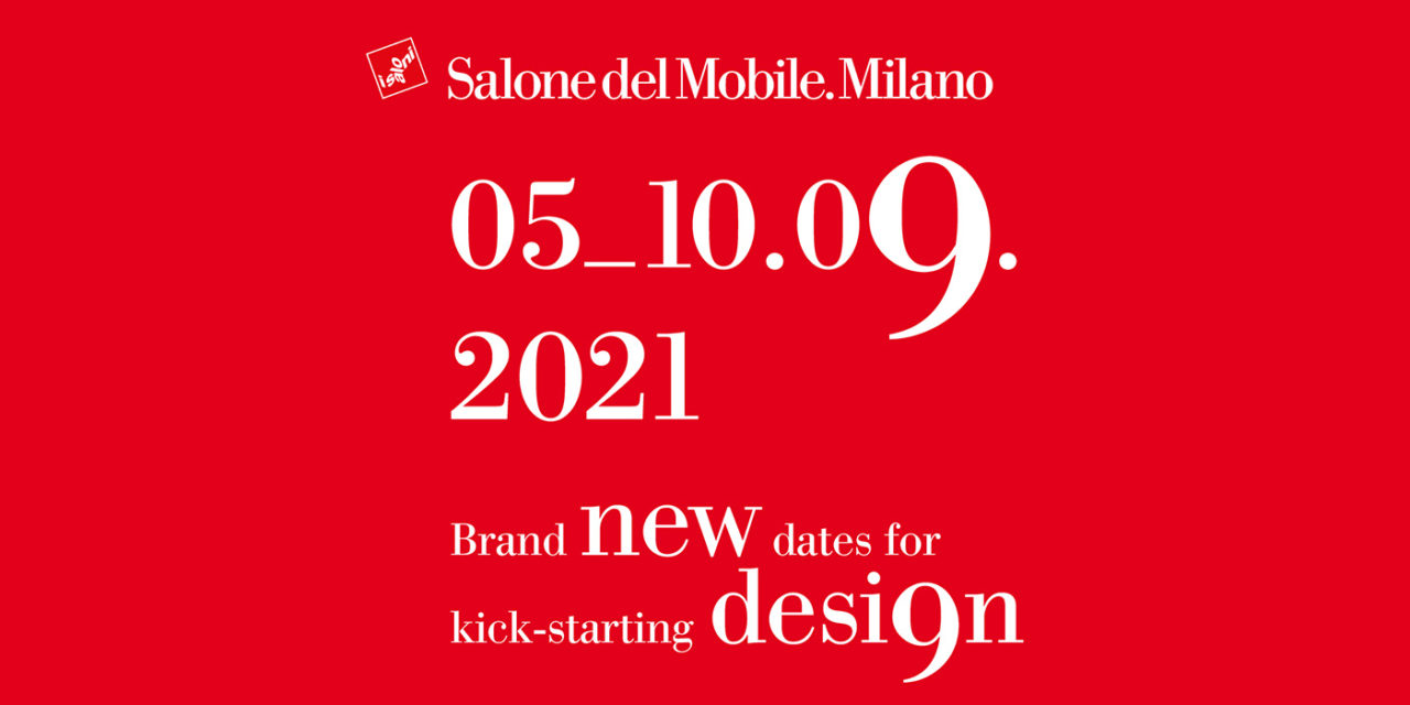 Salone del Mobile 2021 gaat door: 5 tot en met 10 september