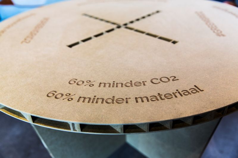 Greengridz meubelpanelen besparen op materiaal en gewicht