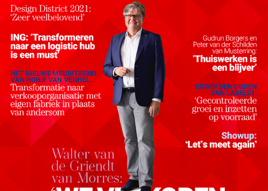 Nieuwste editie Interior Business Magazine: op het bureau van onze abonnees