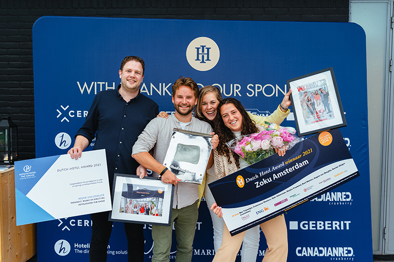 Dutch Hotel Award uitgereikt aan Zoku