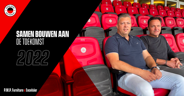PMP nieuws: PMP Furniture verlengt sponsorovereenkomst met Excelsior en PMP presenteert nieuwe medewerker