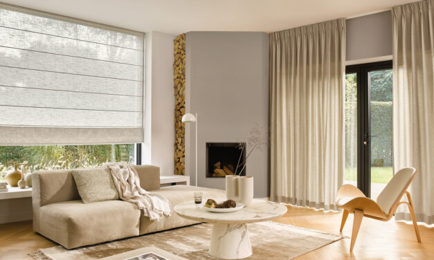 Nieuwe collectie Vouwgordijnen en Gordijnen van Luxaflex