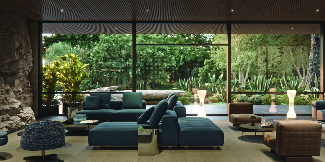 Minotti en hospitality in 2022: het Waterrock concept