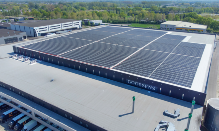 Goossens werkt aan net-zero operatie: inmiddels 6.228 panelen op warehouse VEGHEL