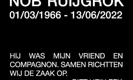 Nob Ruijgrok overleden