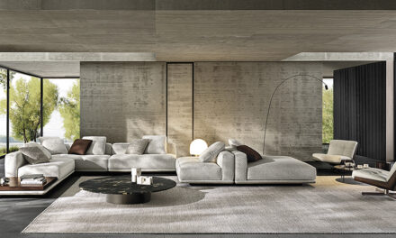 Nieuwe bank van Minotti: Horizonte