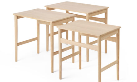 Hans J. Wegner’s Nesting Tables opnieuw uitgebracht door Carl Hansen & Son