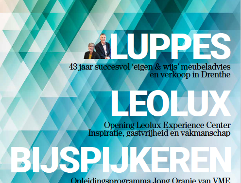 Jan Luppes in nieuwste editie Interior Business Magazine: ”Een winkel moet een verhaal hebben en meerwaarde leveren”