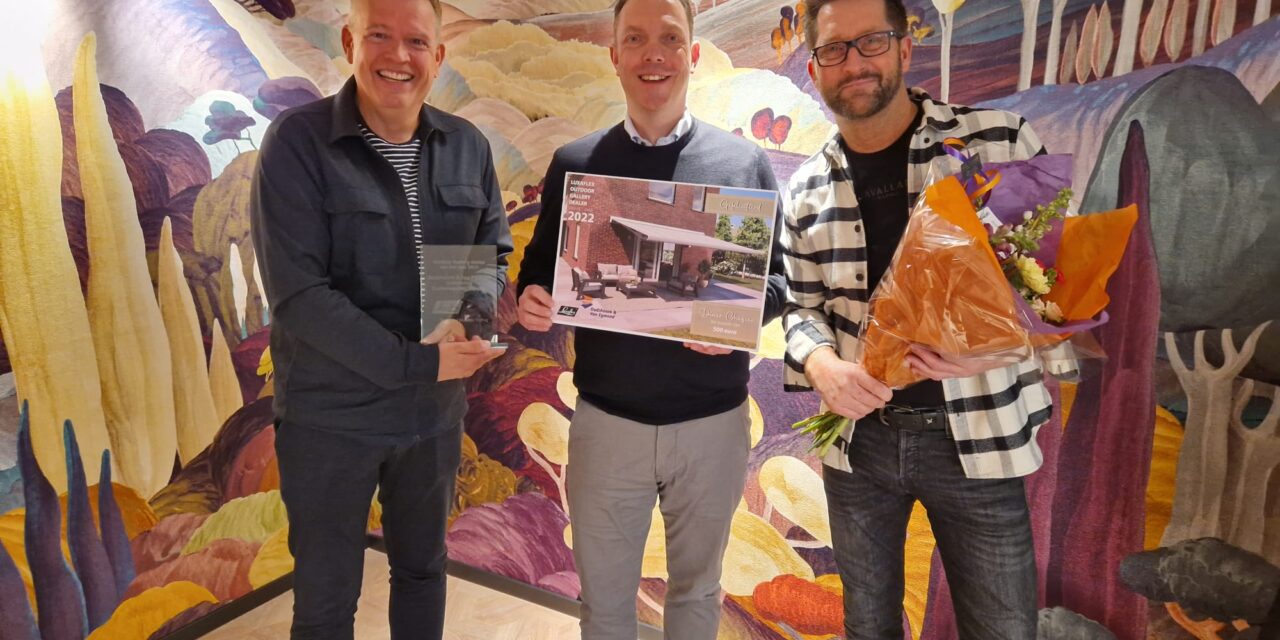 Luxaflex® maakt ‘Outdoor Dealer van het Jaar’ bekend
