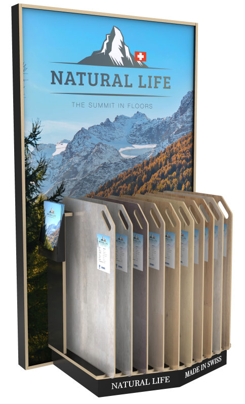 Natural Life display compleet met folder en borden