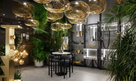 Nieuwe lampen van Tom Dixon tijdens Euroluce