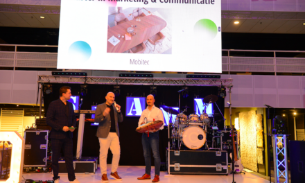 Jubileumfeest. Awards voor Mobitec, Passe Partout/Haans, Brinker Carpets en Seuren Tafels. Edwin Loeff: ‘Het is de optelsom van individuele waarden die de kracht van het collectief bepaalt’