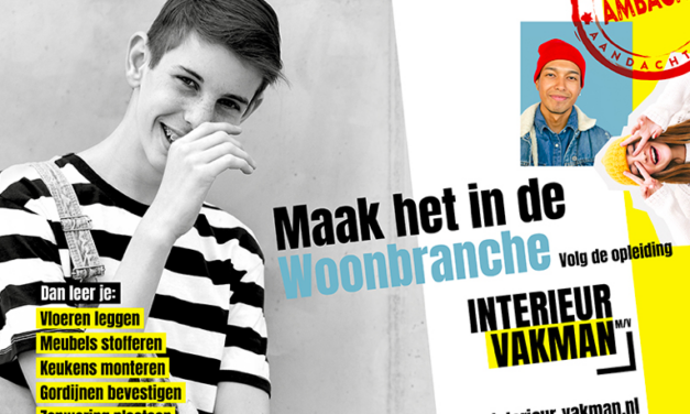 Vakopleidingen woonbranche onder de aandacht bij decanen