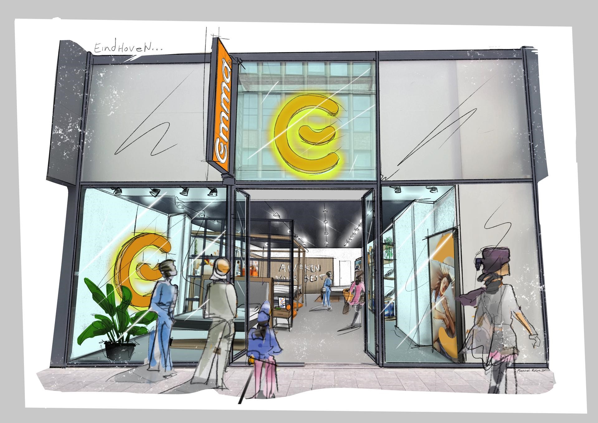 Emma Sleep opent tweede winkel in Nederland, locatie Eindhoven