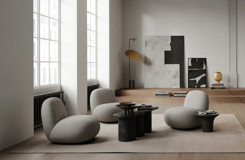 101 Copenhagen onthult een stoel en een lamp met retro invloeden