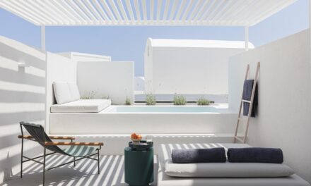 S-CAB buitenmeubilair in een boetiekhotel op Santorini