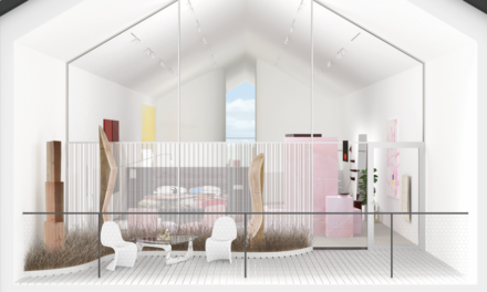 Installatie van Sabine Marcelis in VitraHaus Loft