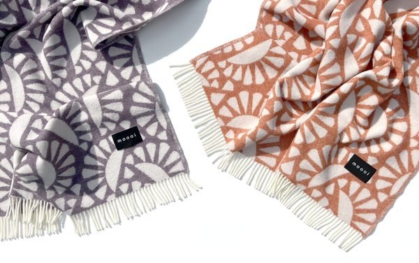 Moooi Woolen Blankets in samenwerking met Maison Deux