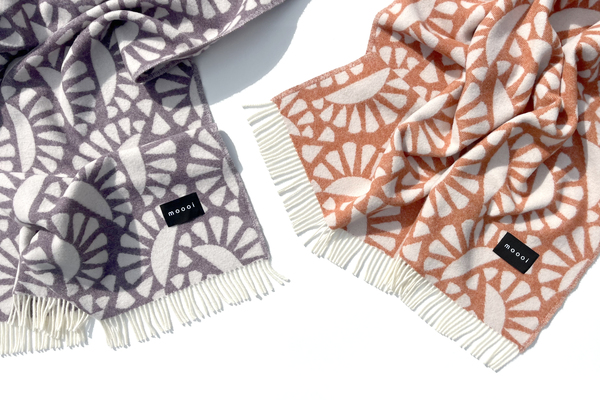 Moooi Woolen Blankets in samenwerking met Maison Deux