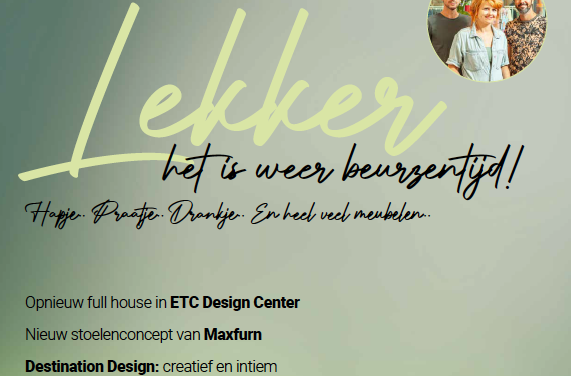 Alweer een nieuwe editie van Interior Business Magazine: ‘LEKKER!’