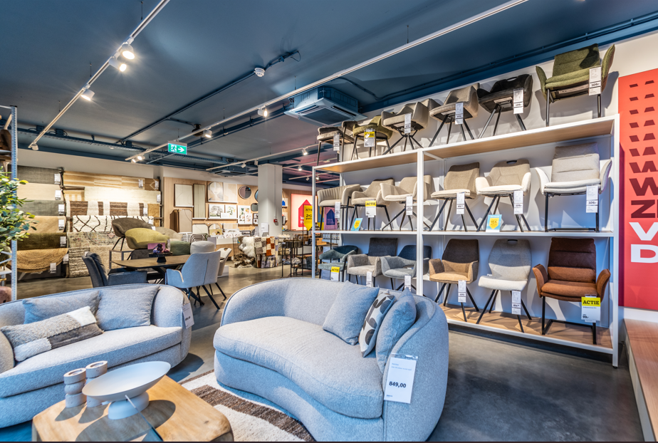 Leen Bakker opent eerste compacte stadswinkel in hartje Amsterdam