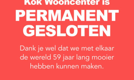 Kok Wooncenter sluit de deuren: ‘Bedankt voor 59 prachtige jaren!’